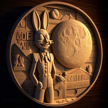3D model Sam Max Episode 6  Bright Side of the Moon game (STL)
